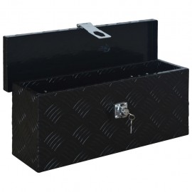 Aluminum box 485 x 140 x 200 mm black