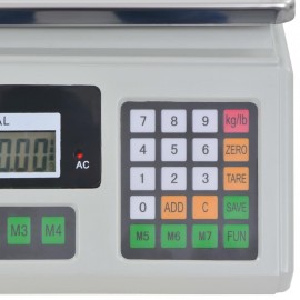 Digital scale 30 kg with battery