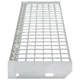 Stair steps 4 pcs. Forged Galvanized steel 800 x 240 mm