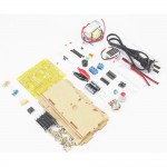 LM317 Adjustable Regulated Voltage 1.20V-12V 2W Power Supply Module PCB Board Electronic Kits with Shell