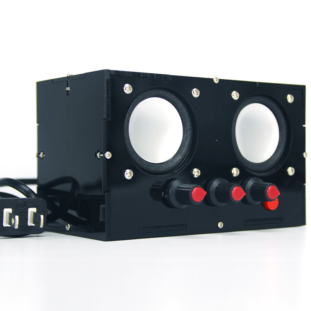 DIY TDA2030 Mini Amplifier Two Channel Speaker Audio Kit Electronic YD-2030 Assembly Active Audio Speaker