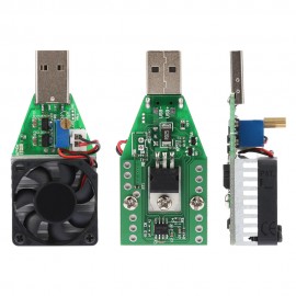 DC3.7-13V USB Adjustable Constant Current Electronic Load 0.15-3.00A Power Tester