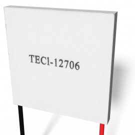 TEC1-12706 40*40mm 12V 60W Heatsink Thermoelectric Cooler Semiconductor Refrigeration Cooling Peltier Plate Module