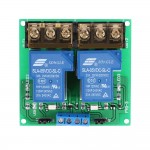 2-Channel DC 5V 30A Relay Board Module Optocoupler Isolation High/Low Trigger
