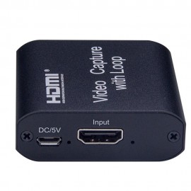 4K Input 1080P Output HDM I High Definition USB Video Capture Card with Loop